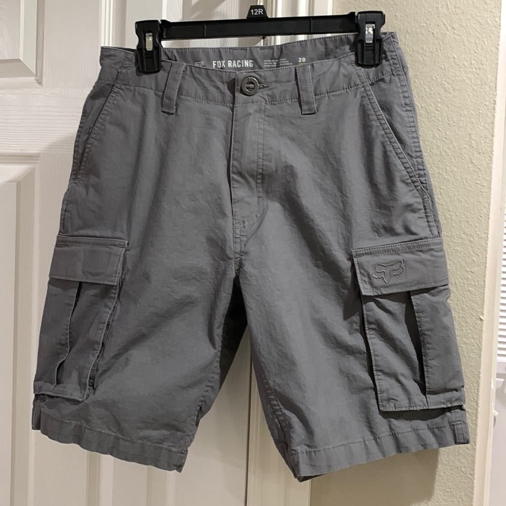 Fox Gray Men's Cargo Shorts